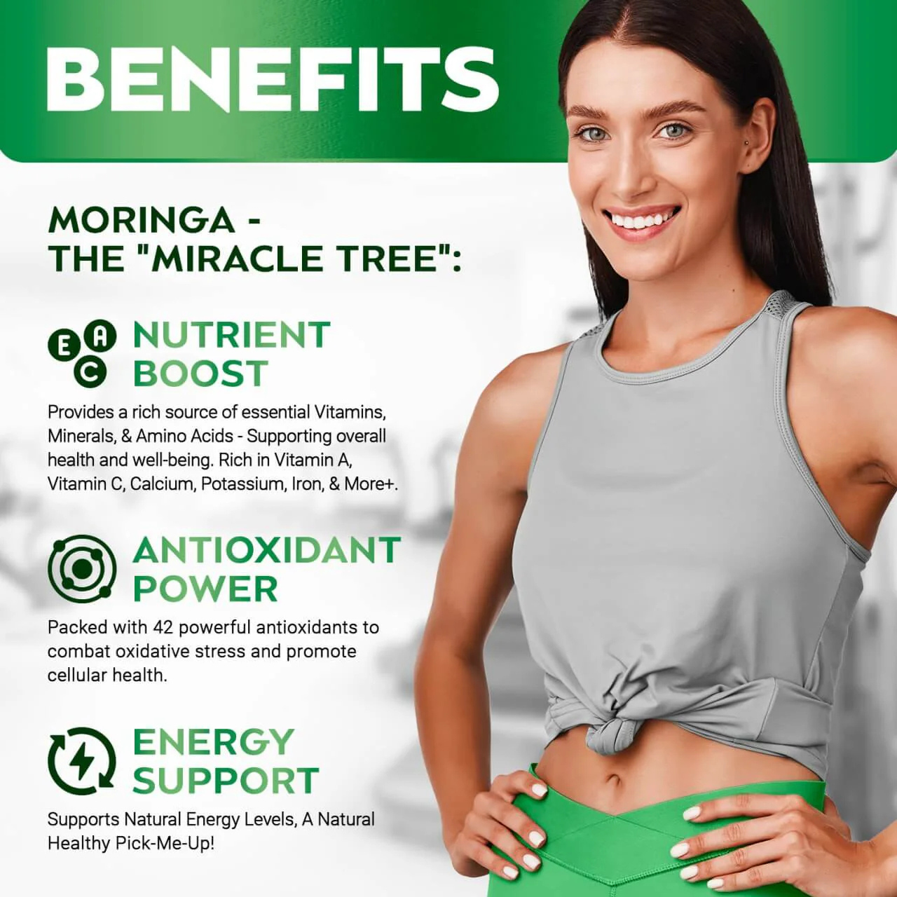 BuBelle Moringa Powder Capsules