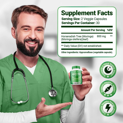 BuBelle Moringa Powder Capsules