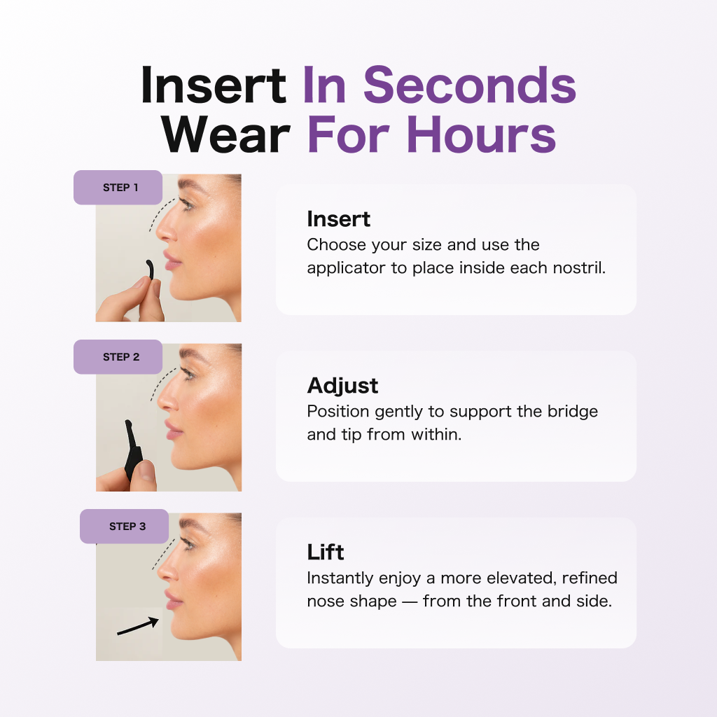 Lift & Sculpt Your Nose in Seconds